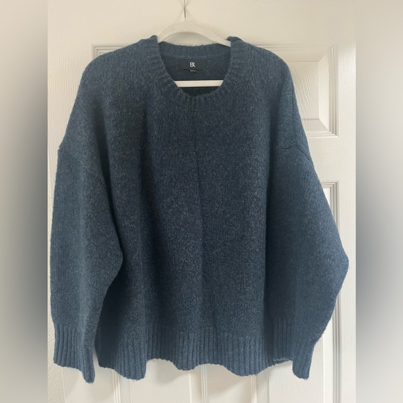 NWOT Banana Republic wool / cotton oversized, cropped sweater - Picture 1 of 7